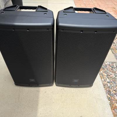 JBL 2 (two) JBL EON612 2-Way 1000-Watt 12" Active Loudspeakers 2010s - Black 2024 - Black image 1
