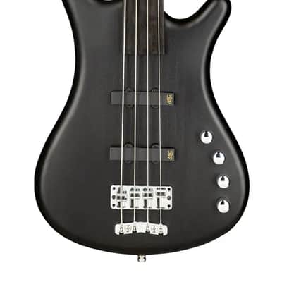Warwick RockBass Corvette Basic | 4-String | Nirvana Black Transparent Satin | Fretless image 5