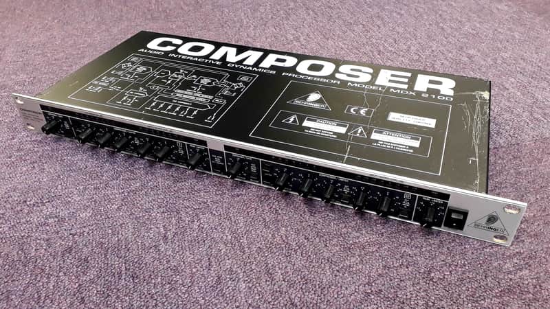 Behringer Composer MDX2100 Rack Mountable Dynamics Processor 1990s image 1