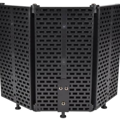 Citronic 3-Section Square Microphone Isolation Screen image 2