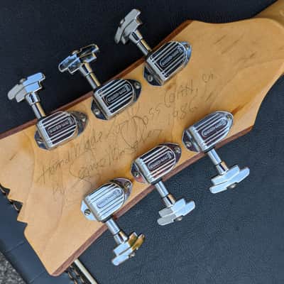 1986 Mosrite Joe Maphis Custom by Semie Moseley Birdseye Maple Signed One-of-a-kind Rare Vintage image 12