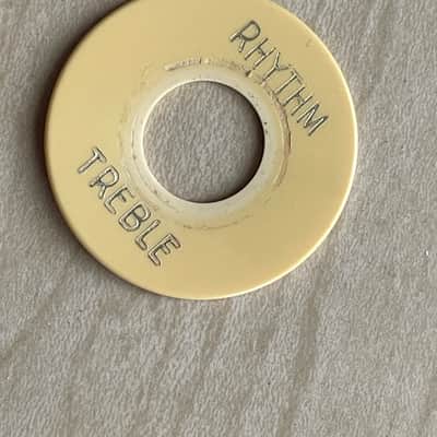 vintage 1960's 1968 Gibson switch ring for les paul paf burst Switchcraft poker chip 1969 1970 1971 image 1
