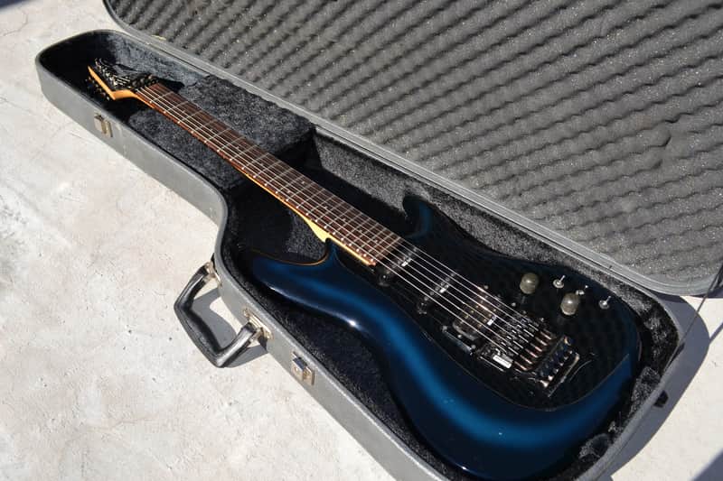 Ibanez  PRO540R 1987 Black/Blue Burst image 1