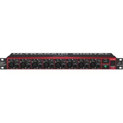 Behringer ULTRAGAIN ADA8200 8-in/8-out ADAT AD/DA Converter image 1