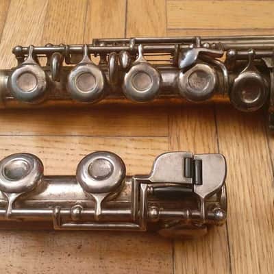 Otto Monnig ORTHOTON Professional Silver C Flute Offset-G High G/A Trill Split-E Moennig Handmade in Leipzig Germany image 6