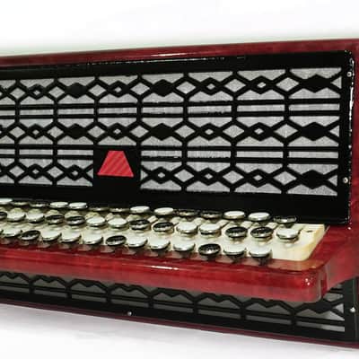 Tulskiy Russian Bayan Tula 202 Button Accordion 100 bass Acordeone de Botones, New Straps and Soft Case for Gift, 2733 image 7