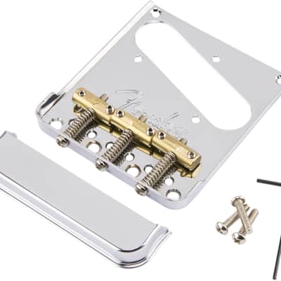 Fender American Professional Tele Bridge Assembly - CHROME, 099-2005-000