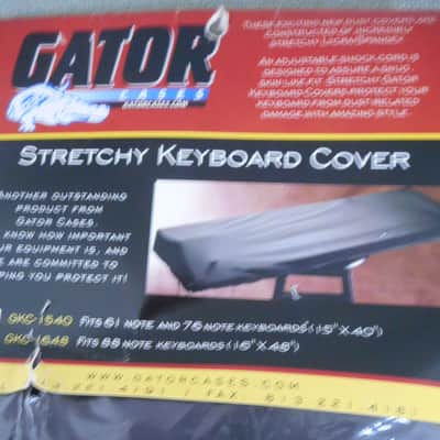 Gator GKC1540 Stretch Dust Cover for 61-76 Note Keyboards image 2