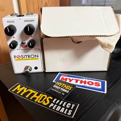 Mythos Pedals Positron Cascading Amplifier Distortion 2022 - Present - White image 2
