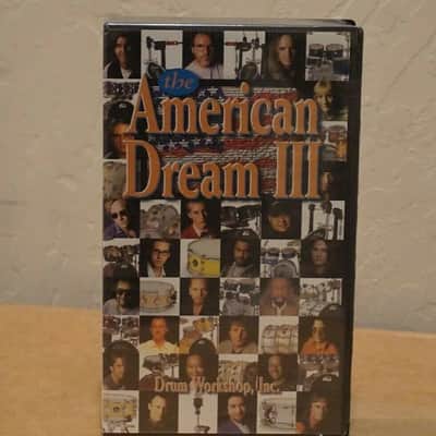 The American Dream Part III DW Drum Workshop VHS Documentary image 1