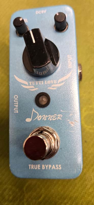 Donner Tutti Love Analog Chorus Guitar Effect Pedal True Bypass ~BLUE~ image 1