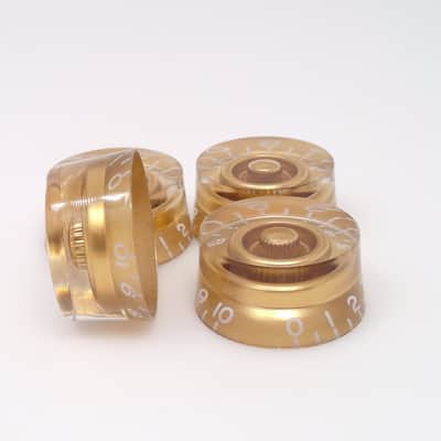 True Custom Shop® GOLD Speed Knob Set for Gibson USA Les Paul Epiphone image 4