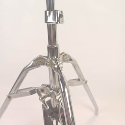 Slingerland #809 Hi-Hats Cymbals Stand Chrome Tube-Leg Vintage 1979 Tripod Base image 6