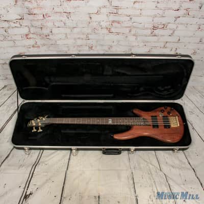 2002 Ibanez K5 Fieldy Signature 5-String Electric Bass Natural x5258 (USED) image 10