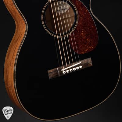 2025 - Bourgeois 00-12c Coupe Black Top - Italian Spruce & Sinker Mahogany image 6