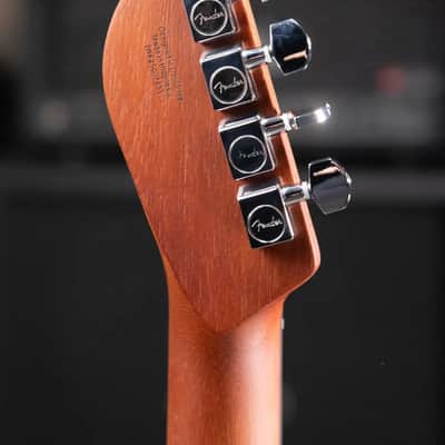 Fender Acoustasonic Standard Telecaster Electric Guitar - Black image 6