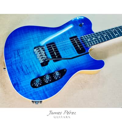 NEW! - Handmade in the U.S.A. by Me @ James Perez Guitars - 2026 - Blue Flame image 6