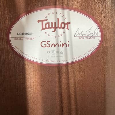 Taylor GS Mini Acoustic Electric Guitar with Gig Bag image 21