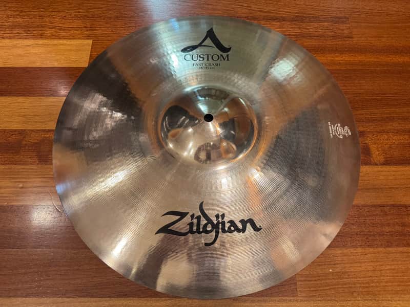 Zildjian 18" A Custom Fast Crash Cymbal 2002 - Present - Brilliant image 1