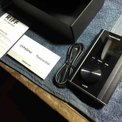 Positive Grid RIFF USB Guitar Audio Interface 2023 - Present - Black image 4