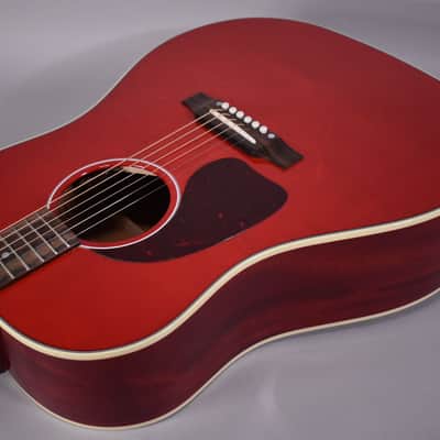 2025 Gibson J-45 Standard Left-Handed Acoustic-Electric | Cherry Finish W/OHSC image 10
