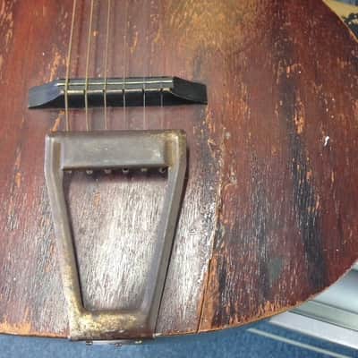 Cowboy Loye Parlor acoustic guitar 1930's rare vintage old antique image 6