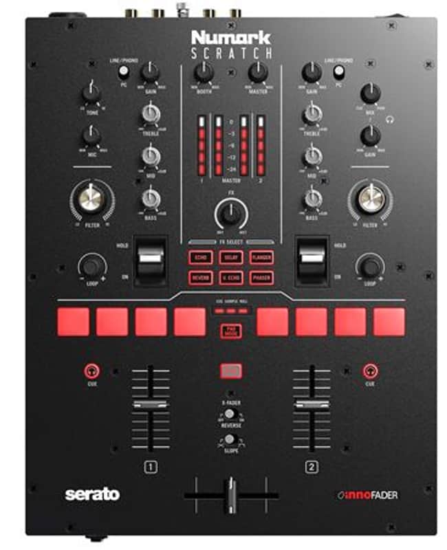 Numark Scratch 24-Bit 2-Channel DJ Scratch Mixer image 1
