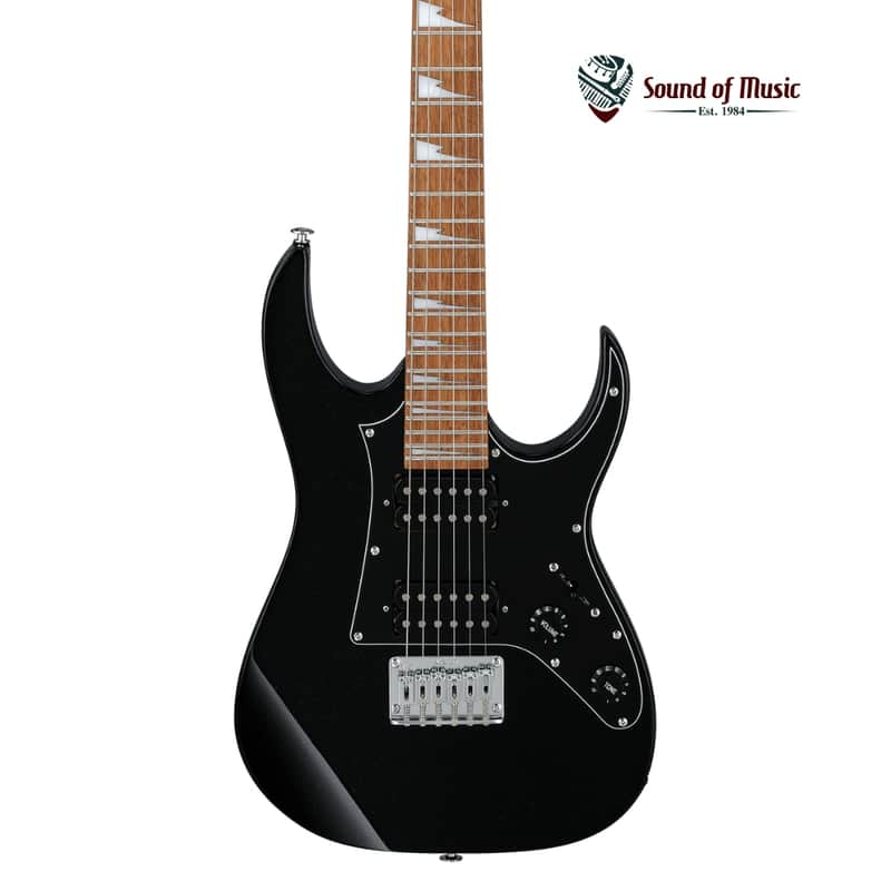 Ibanez Mikro GRGM21BKN Electric Guitar - Black Night image 1