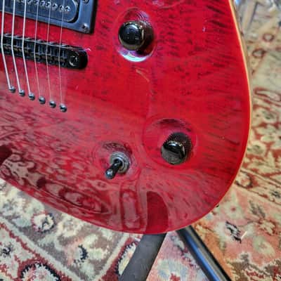 Carvin CT6 Electric Guitar - Deep Red W/ HSC (C016-44) image 8
