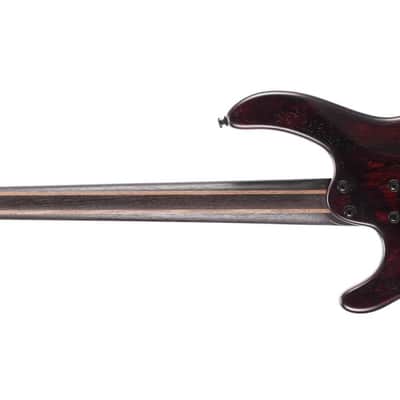 Cort Professional 4-String Bass Guitar Element - Open Pore Trans Black image 2