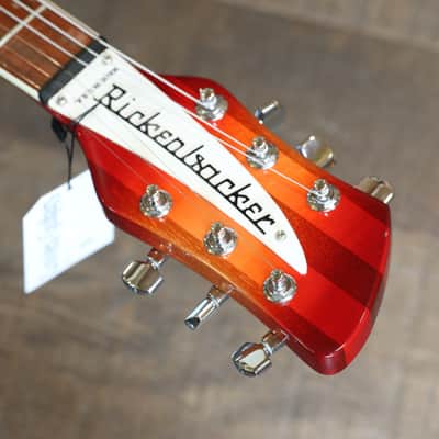 2012 Rickenbacker 360 Semi-Hollow Electric Guitar FireGlo + GB image 11
