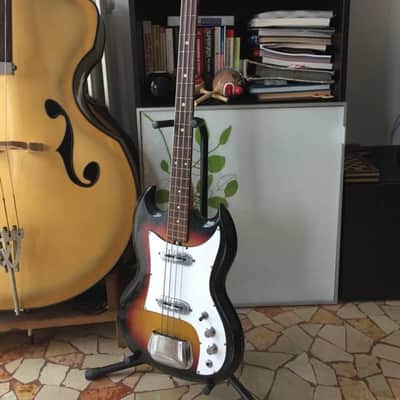 Rom Vintage Made in Italy sg bass sunburst image 2