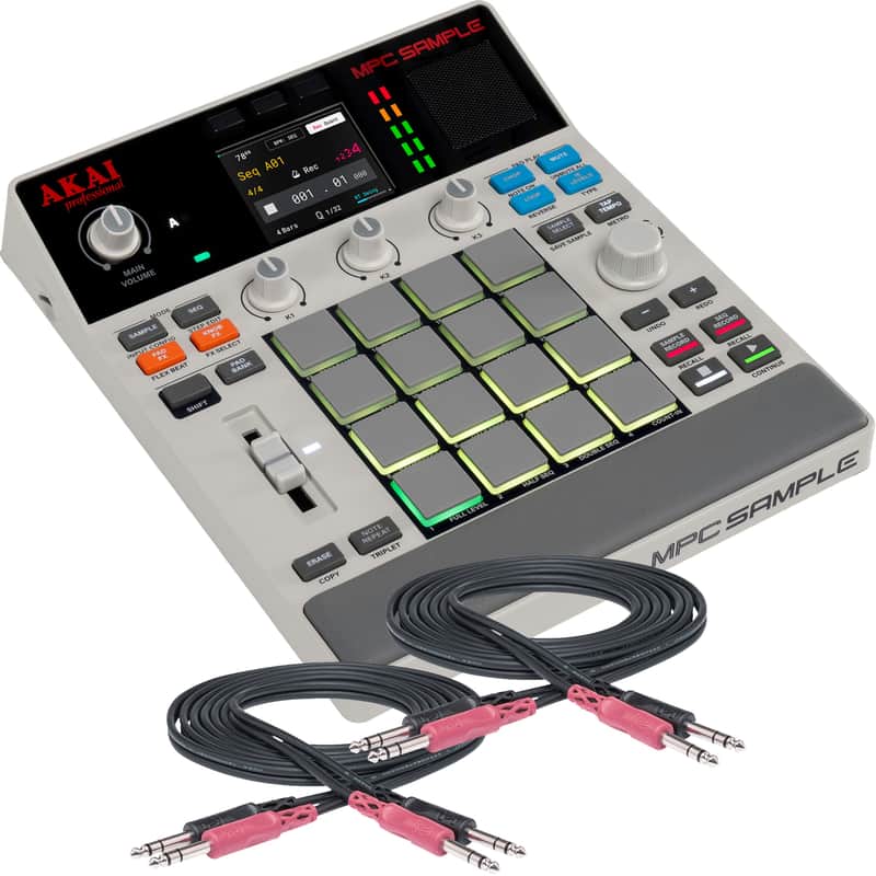 Akai Professional MPC Sample Portable Sampler & Sequencer SAMPLING CABLE KIT [Pre-Order] image 1