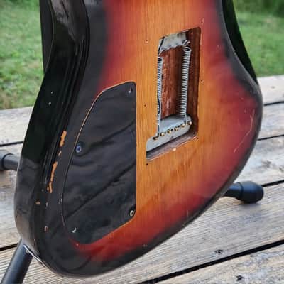 Greco Surfboard HSS Body Loaded DiMarzios w/ Tokai TST-56 Neck 1970s Japan image 7
