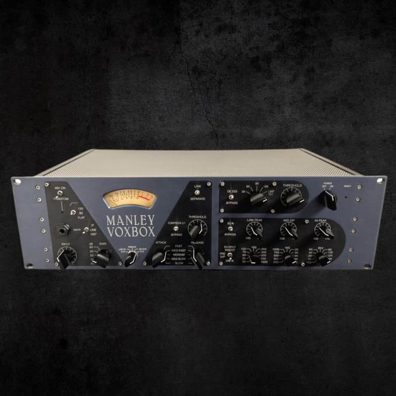 Manley Labs VOXBOX Tube Channel Strip – 2015 Purple Face – Freshly Serviced by Manley image 1