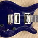 PRS SE Standard 24 Solidbody Electric Guitar Trans Blue Mahogany w/Maple Neck, Vibrato, Bag