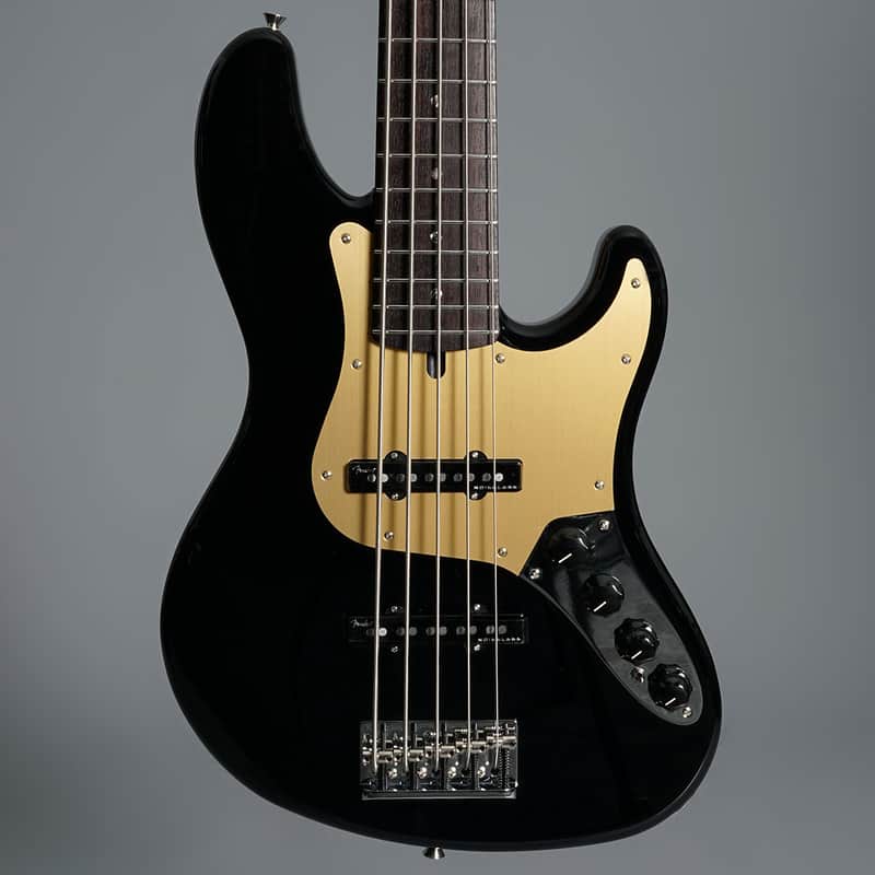 Fender Japan Deluxe Jazz Bass V Kazuki Arai Edition 2025 - Black