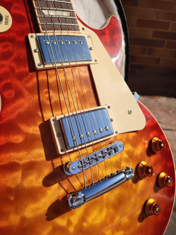 Gibson Les Paul standard quilted top 2013 - Cherry sunburst image 1