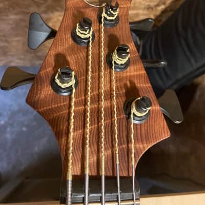 2021 MTD USA Custom Shop 535-24 5 String Electric Bass Flamed Redwood Brand New Authorized Dealer ! image 14