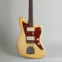 Fender Jazzmaster Solid Body Electric Guitar (1960), ser. #58205, original white Tolex hard shell case.