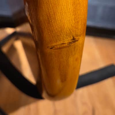 Vintage 1978 Fender Precision Bass Maple Fretboard Refinished Natural w/ OHSC image 13
