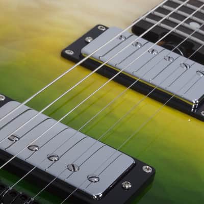 Schecter PT Classic Caribbean Fade Burst w/Case image 4