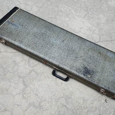 Vintage 60's Fender Hardshell Case for Mustang Duosonic Musicmaster Bronco - Salt & Pepper Covering image 1