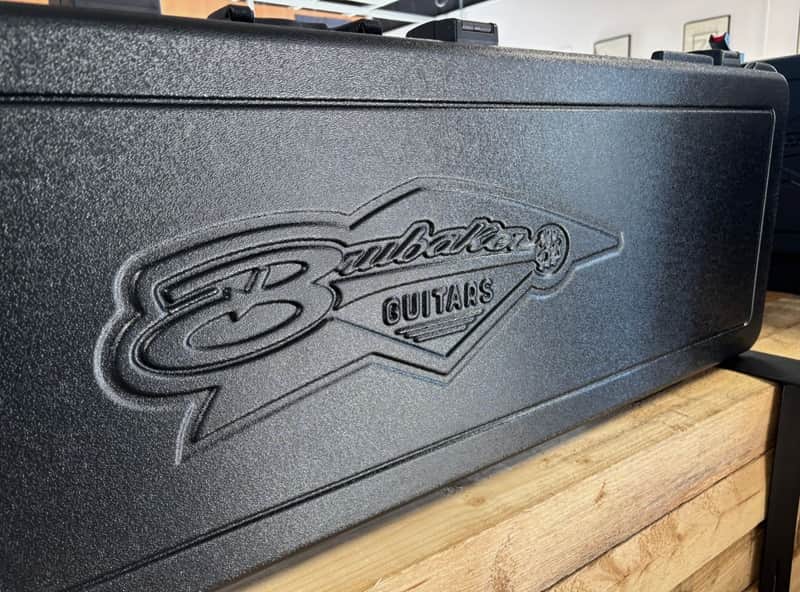 Brubaker Guitars - Fitted ABS OHSC (Original Hard Shell Case) - BOB Module Storage Built In image 1