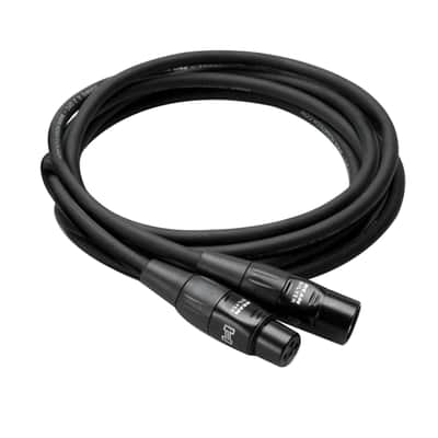 4 Pack Hosa Pro Microphone Cable, Neutrik REAN Connectors REAN XLR3F to XLR3M, HMIC-010 (10 Feet) image 4