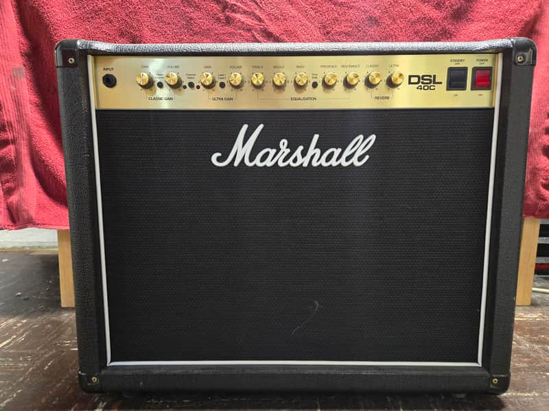 Marshall DSL40C 2-Channel 40-Watt 1x12" Guitar Combo 2012 - 2017 - Black image 1