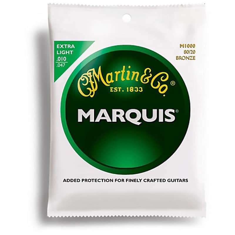Martin MA170S Marquis 80/20 Bronze Acoustic Guitar Strings, .010/.047 image 1
