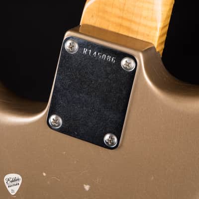 Fender Custom Shop Masterbuilt 1959 Transition Stratocaster Journeyman Relic - Shoreline Gold image 11