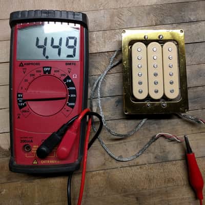Mighty Mite Motherbucker Triple Coil 1970's 1980's humbucker pickup image 5