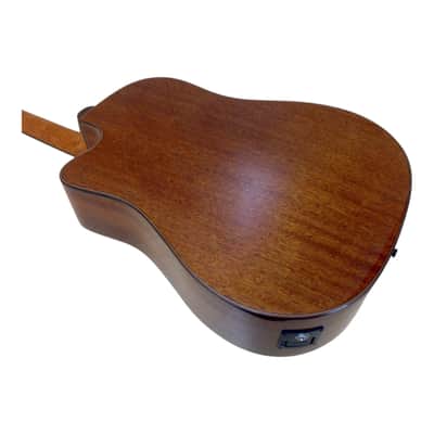 TKA TKA220CEQNT Solid Spruce Top Acoustic Guitar, Fishman EQ, Natural + Free Gig Bag image 8